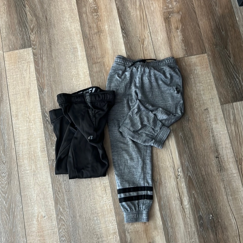 2 Pair Russel Sweatpants Boys Size 7/8 or Med